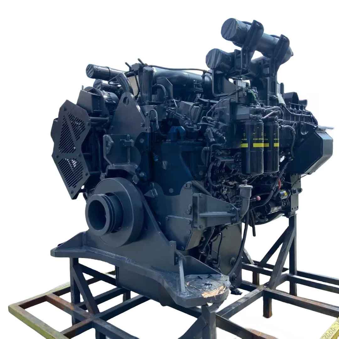 Conjunto de motor diesel Komatsu 12v140-7 para excavadora