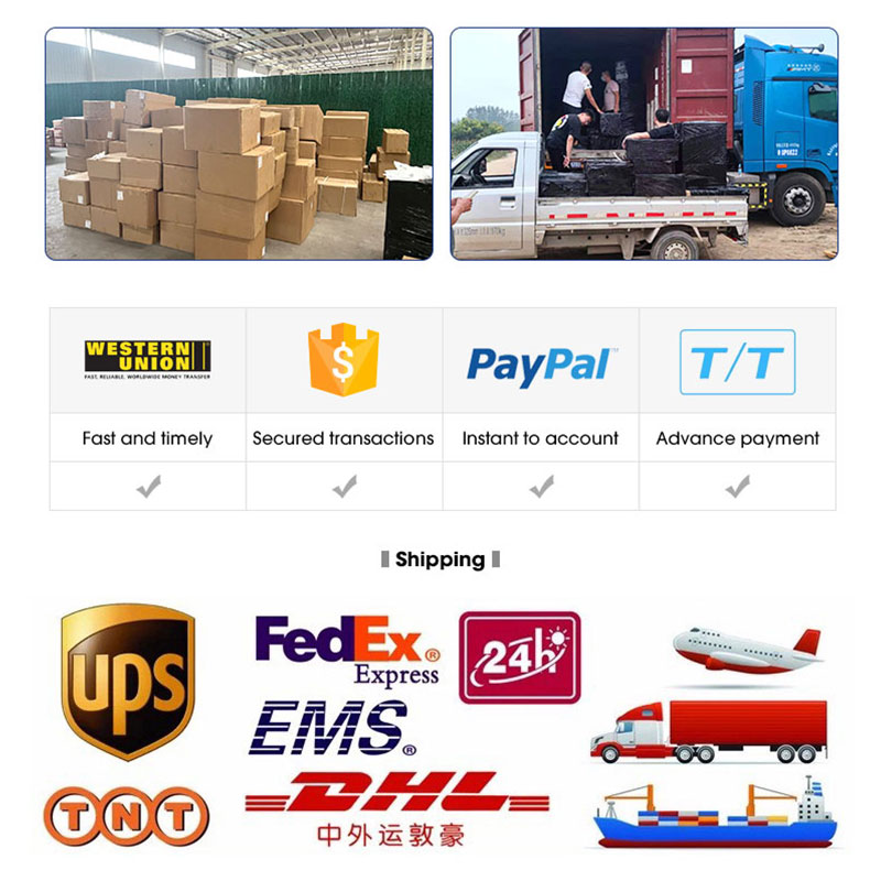 التعبئة والتغليف والشحن