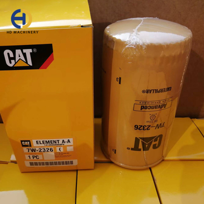 Filtro de aceite del motor de excavadora Caterpillar 7W-2326