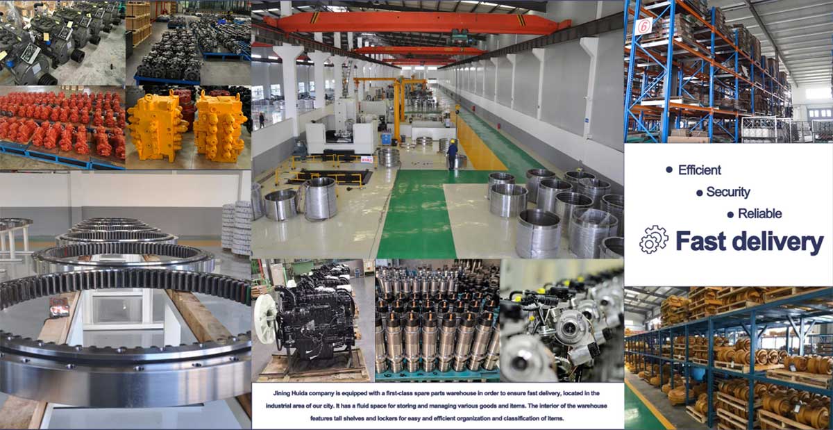 Fábrica de piezas hidráulicas de piezas de motor de excavadora Fábrica de piezas hidráulicas de piezas de motor de excavadora