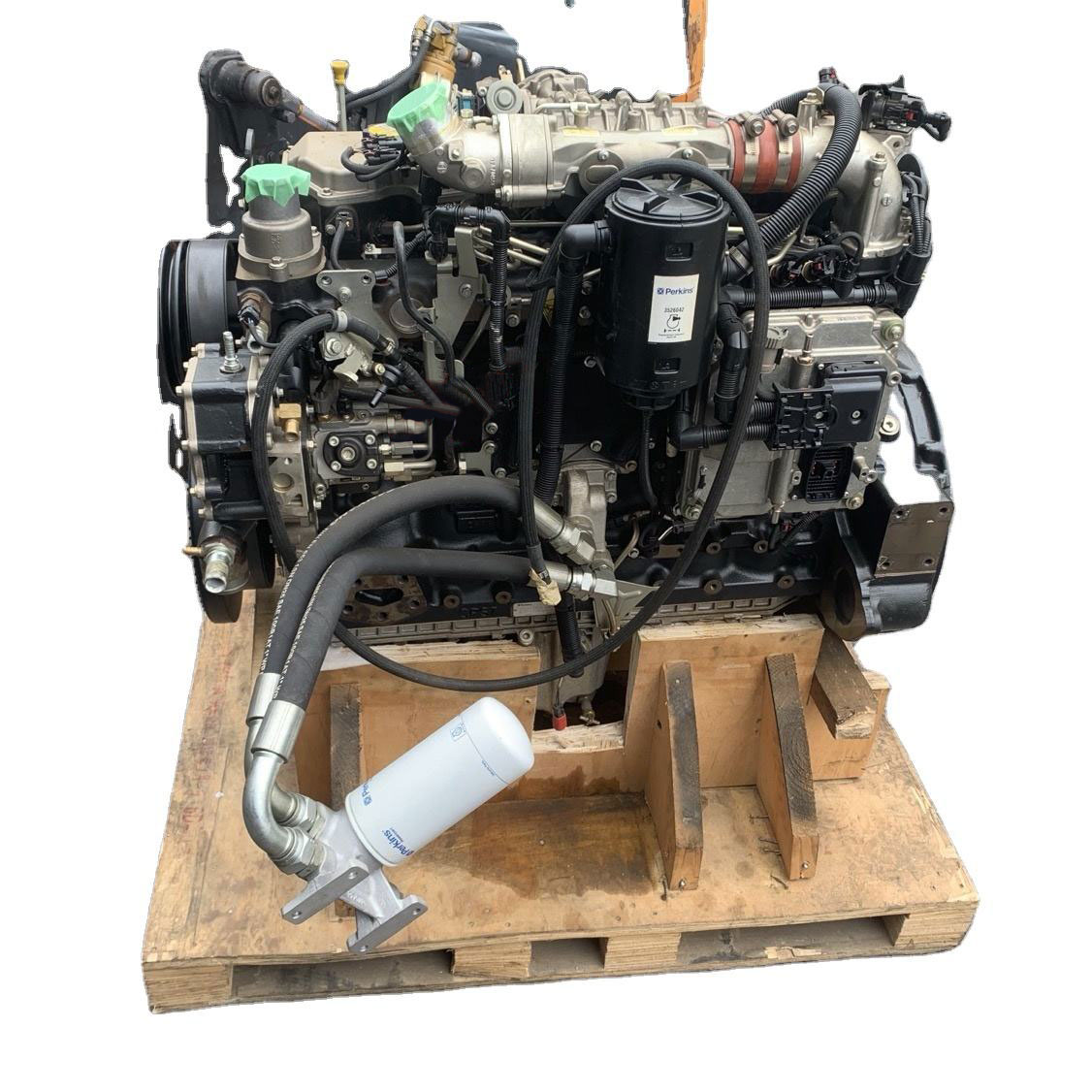 Conjunto de motor diésel Perkins 1206F-E70TTA para excavadora