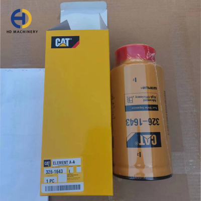 Filtro de combustible del motor de excavadora Caterpillar 326-1643