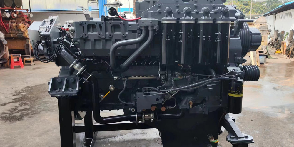 conjunto de motor komatsu