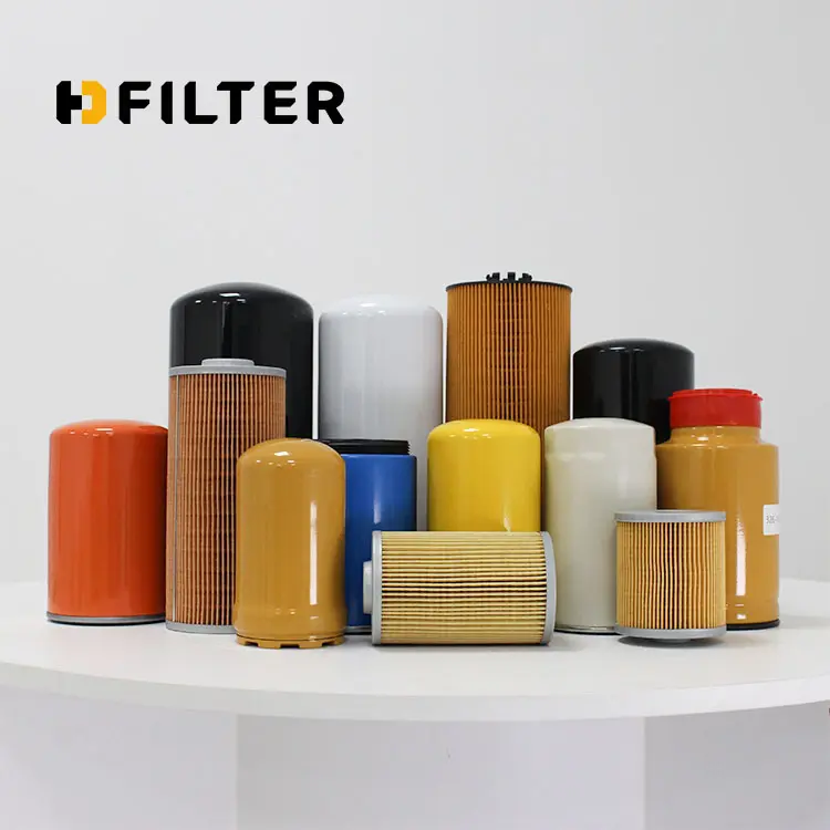 excavator truck engine oil fuel filter excavator truck engine oil fuel filter