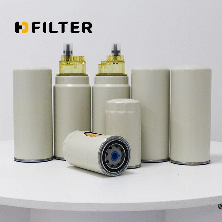 filtro de agua de combustible de camión excavador