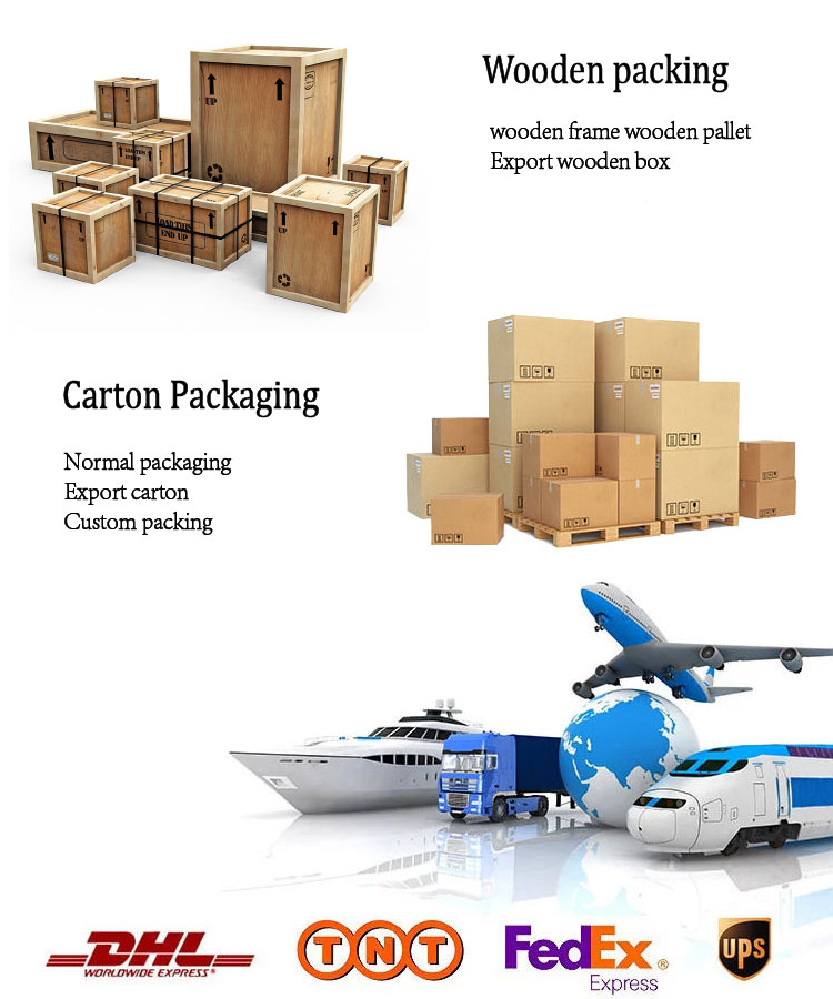 التعبئة والتغليف والشحن