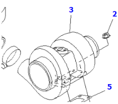 6735-81-8031 Piezas de excavadora