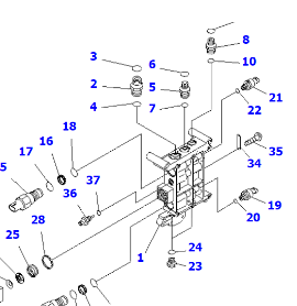 6560-41-6100 أجزاء حفارة