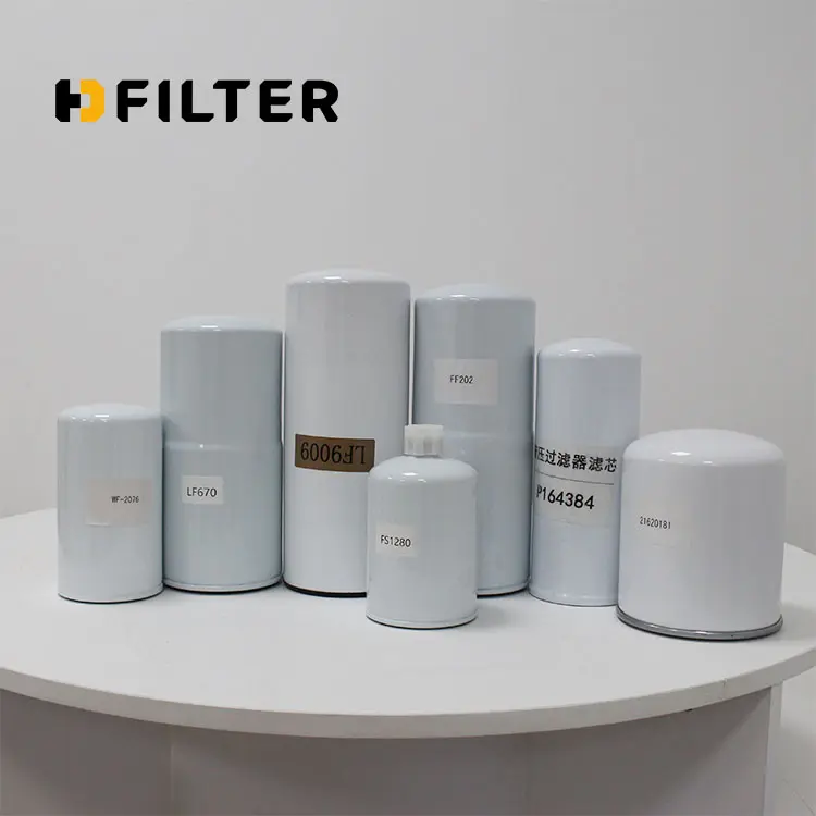 excavator truck engine oil fuel filter excavator truck engine oil fuel filter
