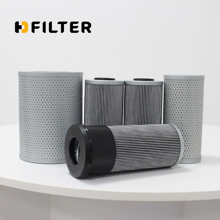 filtro de aceite hidráulico del motor de excavadora
